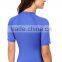 92% polyester 8% spandex UPF 30+ UV protection Crew neck Short raglan sleeve Tee Short Sleeve Women's Neoprene Wetsuit