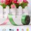Wholesale cheap two color printed double sided polyester satin ribbon for sale