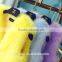 winter high-grade candy color thick luxury lady short faux fox fur vest woman dress