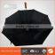 Wooden Handle Promotional high quality large size 2 fold umbrella
