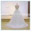 High Quality V-neck Ball Gown Beaded Bride White Wedding Dresses China
