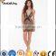 Fantastic Lace Halter Leopard Printed Teddy Women Sexy Lingerie