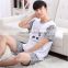 2017 new design high quality best choice men's cotton pajamas