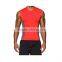 mens custom breathable dri-fit polyester fitness gym singlet