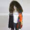 Myfur Customized Real Fur Parka Jackets Factory Price with Big Size Raccoon Fur Hood