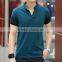 2016 new design slim fit soft polyester /cotton blend fashion men polo shirt wholesale