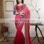 Pleasing Pink Color Combination Saree With Embroidery Bordered Work Season In Style Designer Sarees