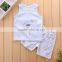 Wholesale latest cute style summer baby boy clothes set