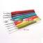 New Design Knitting Needle Crochet Hook Soft TPR Handle Crochet Hook Needles