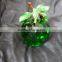 Beautiful Green crystal apple model