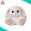 best made cuddly stuffed plush white rabbit toy