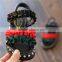 B21388A Bohemia style baby shoes girls beautiful pearl lace sandals