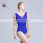 117141015 Ballet V-Neck And Wide Straps Leotard