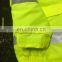 High visibility safety winter waterproof 4 in 1 reversible traffic jacket