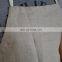 100% pure linen cafe shop apron in natural color with drawstring ties