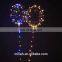 New arrivals 2018 wedding decoration party hyaline flashing led light up bobo balloons for hot sale MFJ-0101