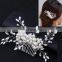 Pearls bridal hair accessory women Wedding hair comb on wedding