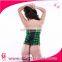 Plus Size Green Lace at Back Steel Boned Corset Trainer Corset