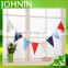 OEM and ODM hot sale cheap polyester fabric flags bunting for party