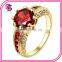 Europe and the United States the Zircon Rose Gold Diamond Trade Hot Couple Ring