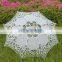 100% Cotton Lace Battenburg Handmade Wedding Decoration Flower Girl Children Lace Parasol