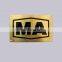 Custom Wall Decoration Metal Namplate Wholesale Custom Embossed Car Logo Decorative License Plate