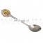 Hot sell high quality gold plate decorative tea spoon