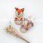 Yarncrafts  Natural Wooden Baby Toys Cotton Crochet Animal Teething Ring Teether Rattle