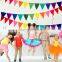 Amazon hot sale birthday christmas banner outdoor decoration felt hanging flag