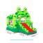 High quality  Nylon Fabric Inflatable little frog  Bouncy House  , Inflatable Small Jumping Castle with Slide  For Children