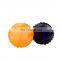 whistle ball with cute footprint pattern dog play and chew sound ball toy