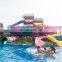 water play equipment manufacturer fiberglass slides use in the aqua park