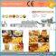 100kg/h Stainless Steel Continuous Caramel Hot Air Popcorn Machine Popcorn