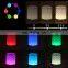 New arrival night light with Bluetooth Speaker Colourful Night Light Atmosphere Lamp Wake Up clock Light