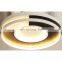 Black and white simple LED ceiling lighting