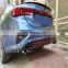 ABS PLASTIC CAR REAR BUMPER LIP DIFFUSER FOR KIA NEW K3 CERATO FORTE 2019