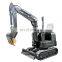 mini excavator 1 ton crawler type cheap micro excavator with EPA certificate