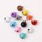 50Pcs 12Mm Beautiful Candy Color Cheap Christmas Bells Copper Loose Metal Beads Jingle Bells Christmas Decoration Pendants