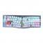 Gaojie high end CNC Mechanical keyboard frosted pc top plate bottom prototype keyboard case