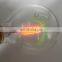 New LED Flame Bulb Candle Wick Happy Birthday Design G80 3W E26 E27 Clear Glass Shell Indoor Decorative Table Light