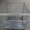 Stainless Steel or Galvanized Collapsible Wire Mesh Container