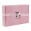 lovely shipping mailer box mini size custom printed cute pink packaging paper boxes