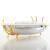 Fancy Silver & Gold Bowl