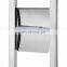 Multi-Function Toilet Brush Holder and Paper Stand Stainless Steel Toilet Paper Free Standing Bath Toilet Paper Holder
