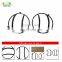 Lantsun Headlight steel cover for Jeep TJ for wrangler (T089