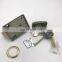 Zinc alloy security night latch rim house gate door Lock with Key Peru Lock with Brass Cylinder Door Rim Lock