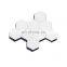 Magnetic Modular Touch Sensitive Sensor Wall Lamp Creative Decoration Panel Gold LED Wall Lamp