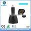 Hot product multi USB ports and charging port with portable fashion design 12V car charger
