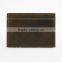 New crazy horse vintage leather pocket card holder thin