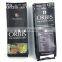 Wholesale stand up aluminum foil zipper custom printing coffee bag with valve